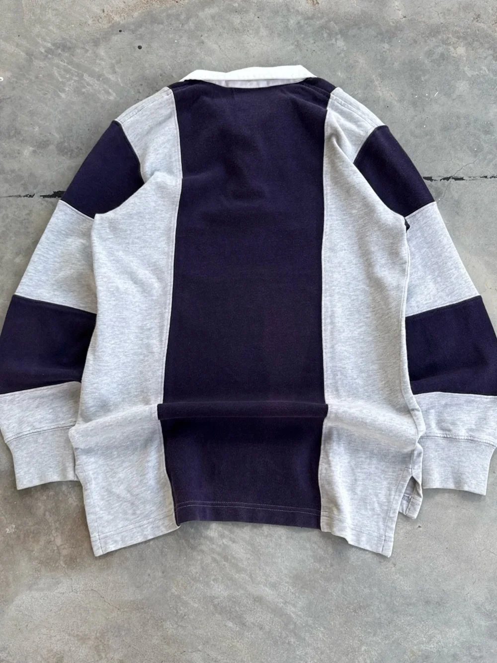 Vintage Polo Sport Ralph Lauren American Flag Colorblock Rugby Shirt